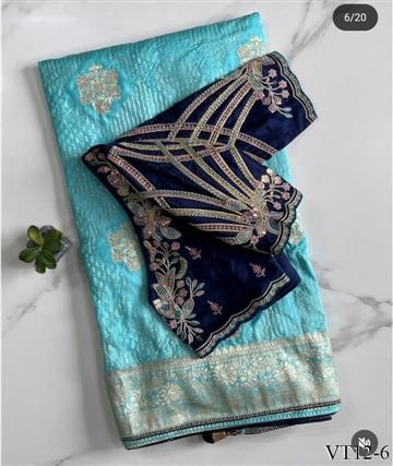 Pure Banarasi with Heavy Weaving Hand Design WORK the saree