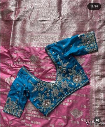 Pure Banarasi with Heavy Weaving Hand Design WORK the saree