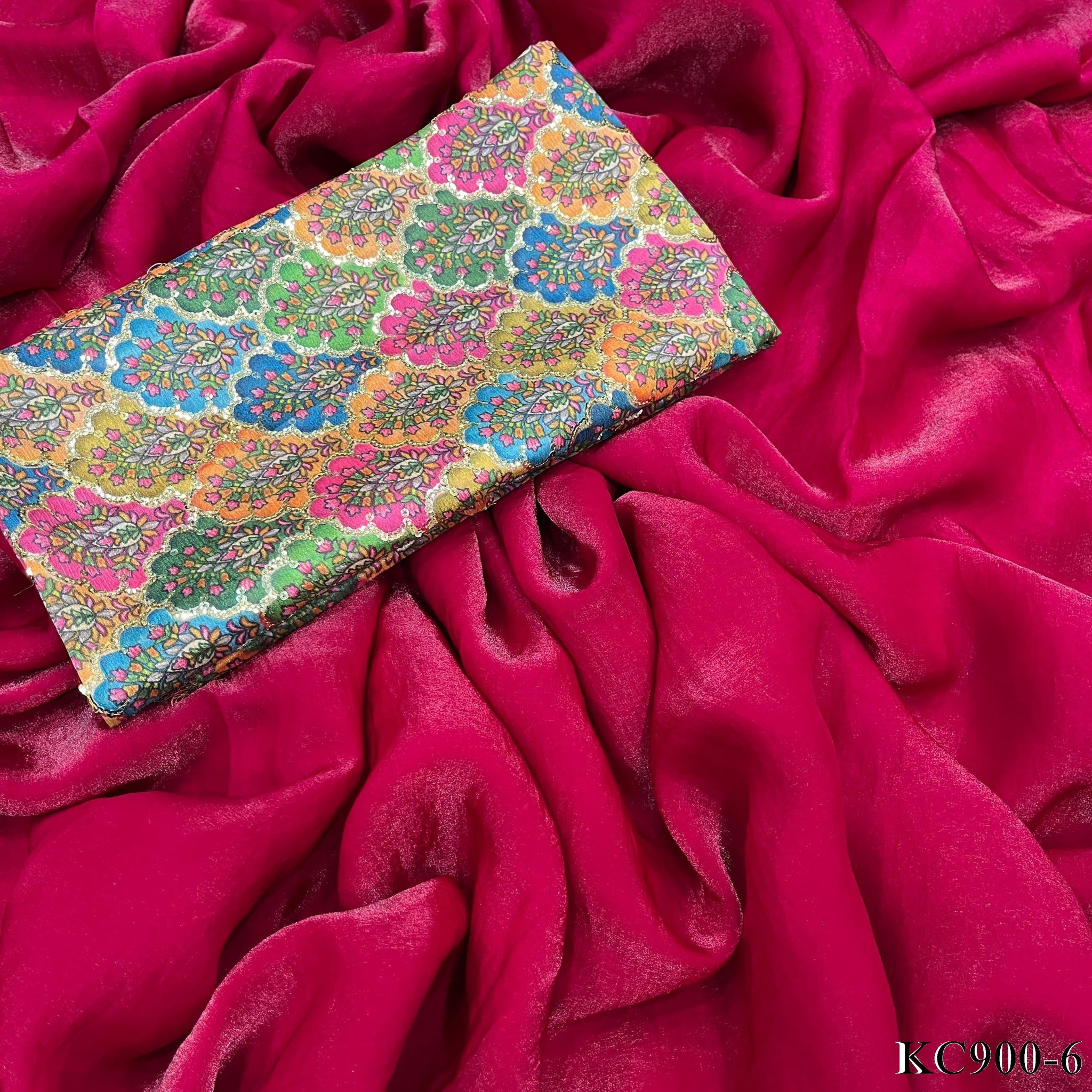 Pure space Silk saree with Plain Work on all over the saree