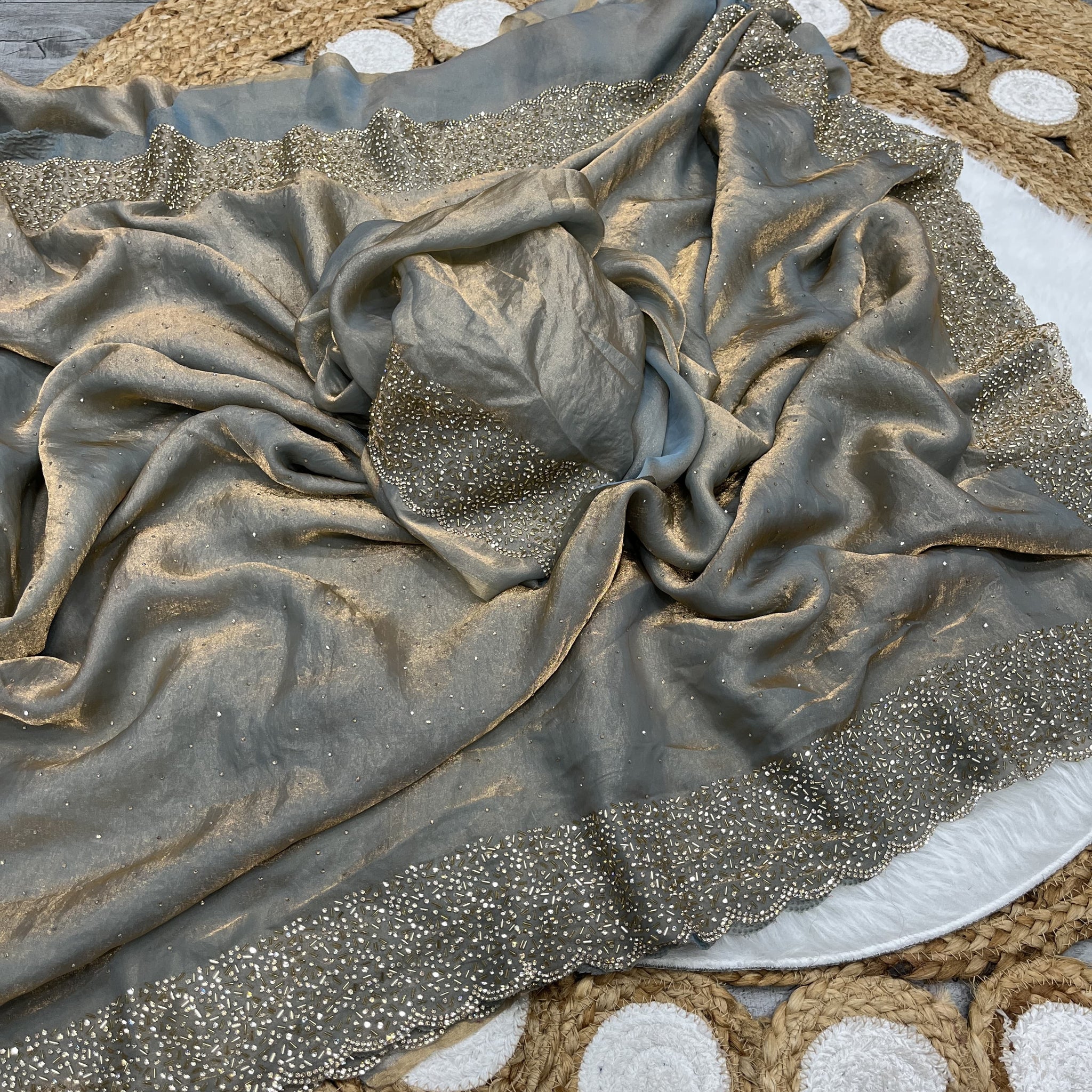 Bollywood Special Jharkan Work Designer Saree