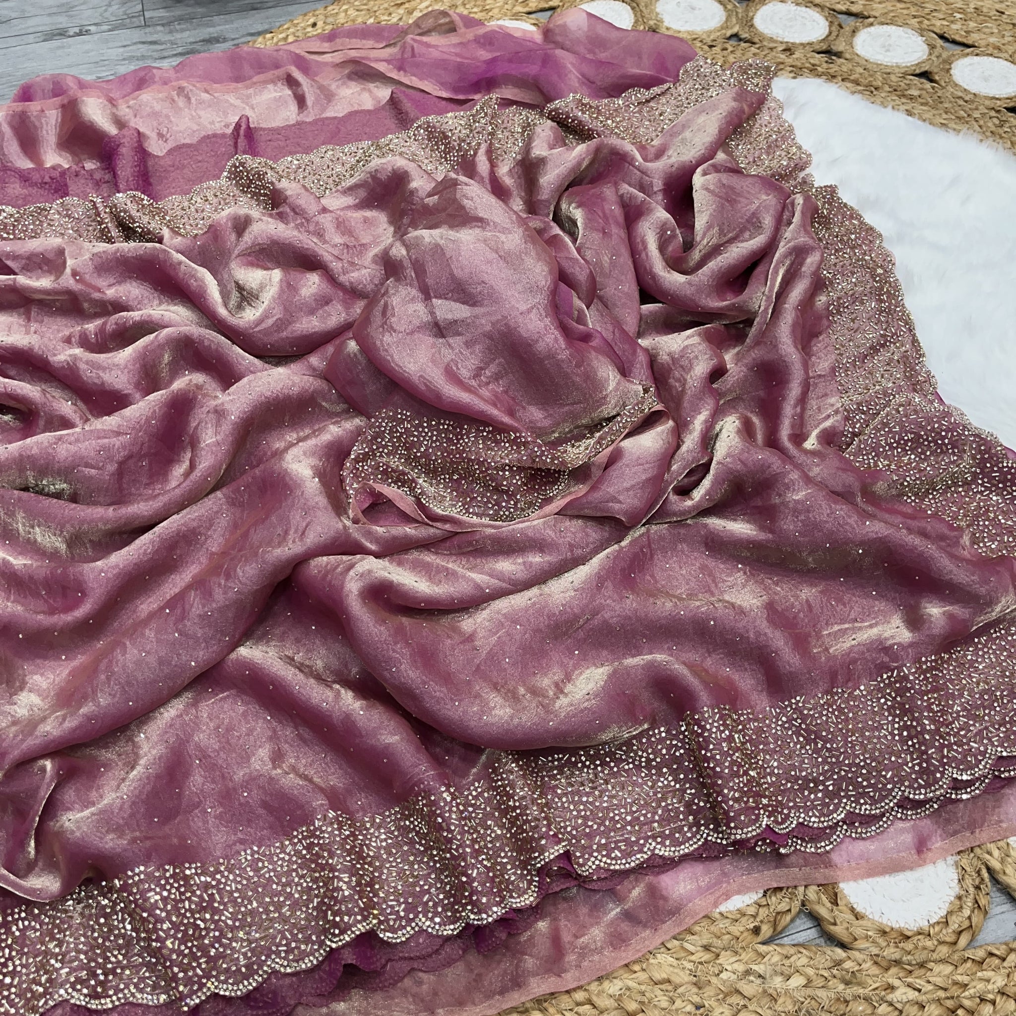 Bollywood Special Jharkan Work Designer Saree